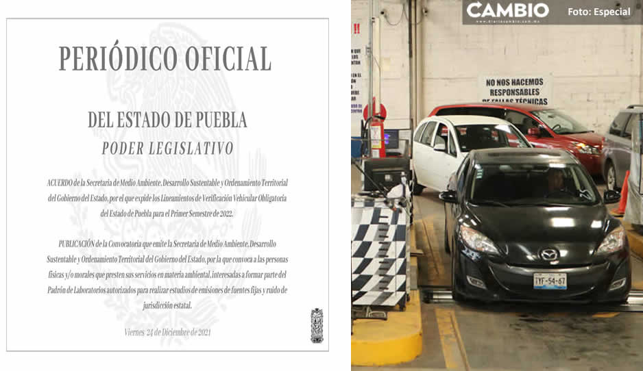 Estos son los lineamientos para la verificación vehicular 2022