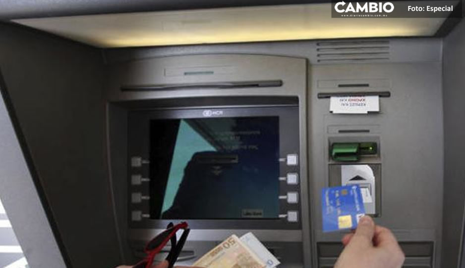 Detectan siete cajeros automáticos en Puebla para robarte tu dinero, uno es de la Central de Abastos