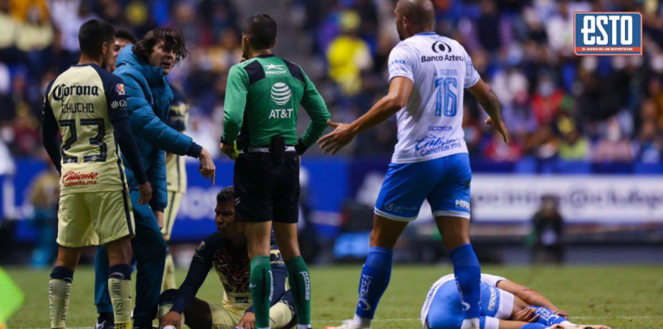Ni con Roger expulsado, Puebla pudo ganarle al América en el Cuauhtémoc (VIDEO)