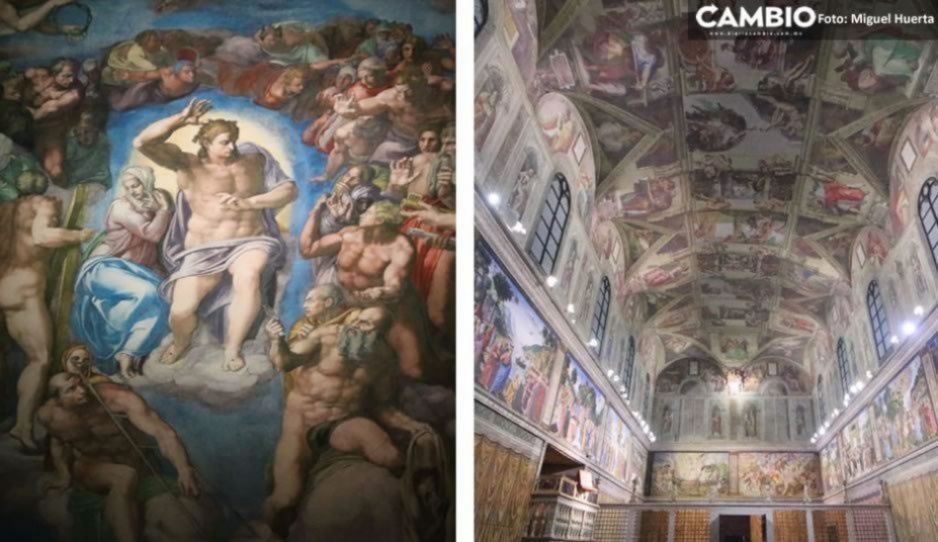 Réplica de la Capilla Sixtina quedará instalada en un mes en Cholula