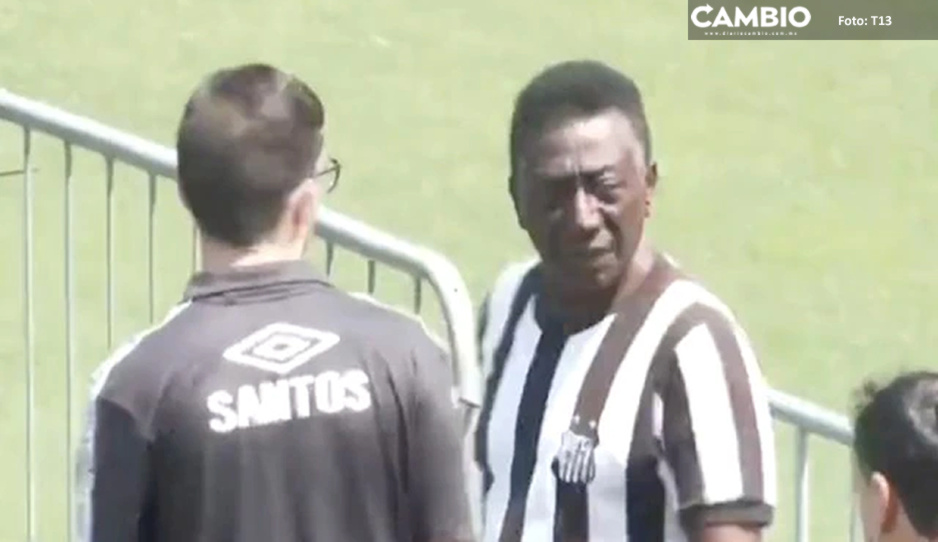 Doble de Pelé sorprende en el funeral de la leyenda brasileña (VIDEO)