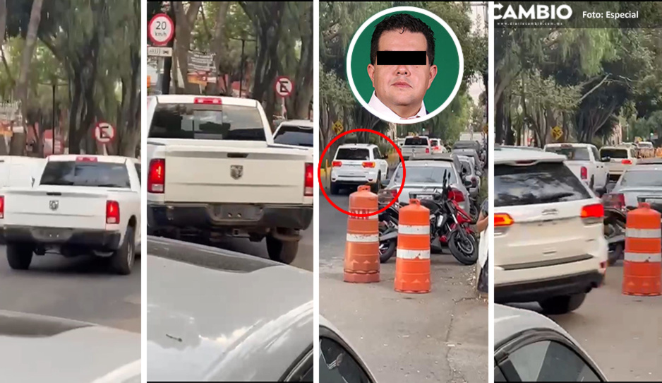 VIDEO: Trasladan ilegalmente a Arturo Rueda en cuatro camionetas sin placas ni con rótulos de la FGE