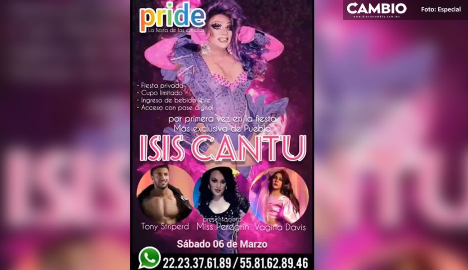 ¡Sin miedo a nada! Comunidad LGBTI de Puebla organiza covifiesta privada con drag queen