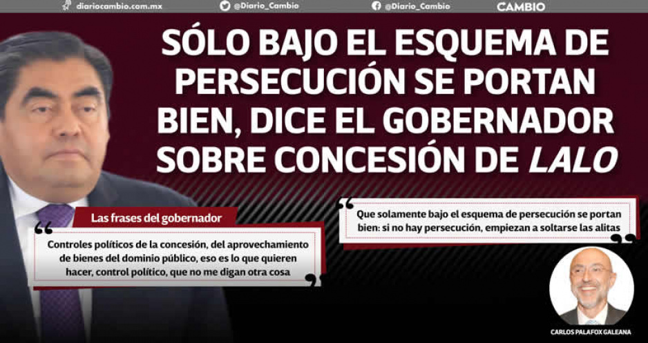 Barbosa ubica a Lalo: la concesión es ilegal y busca control político (VIDEO)
