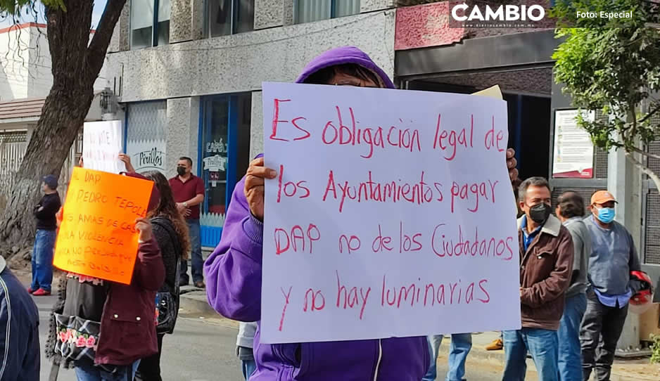Se mantiene la rebelión contra el DAP en Tehuacán y Zinacatepec