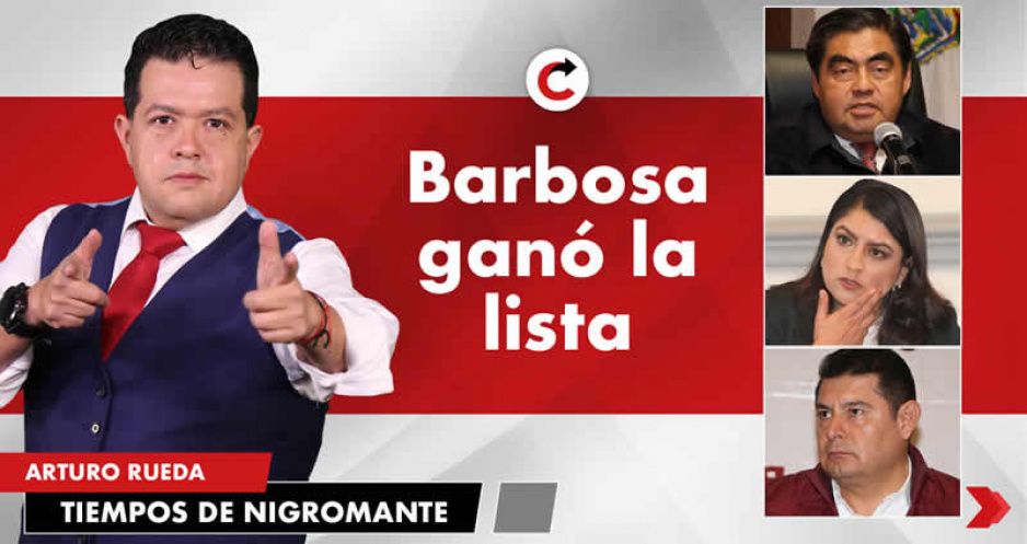 Barbosa ganó la lista