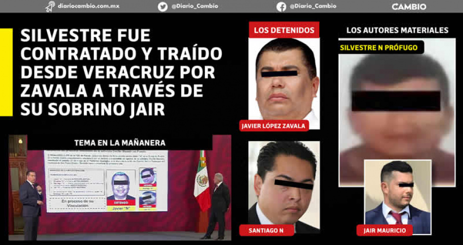 Presenta gobierno de AMLO el rostro de Silvestre N, el sicario que disparó vs Cecilia Monzón (VIDEO)