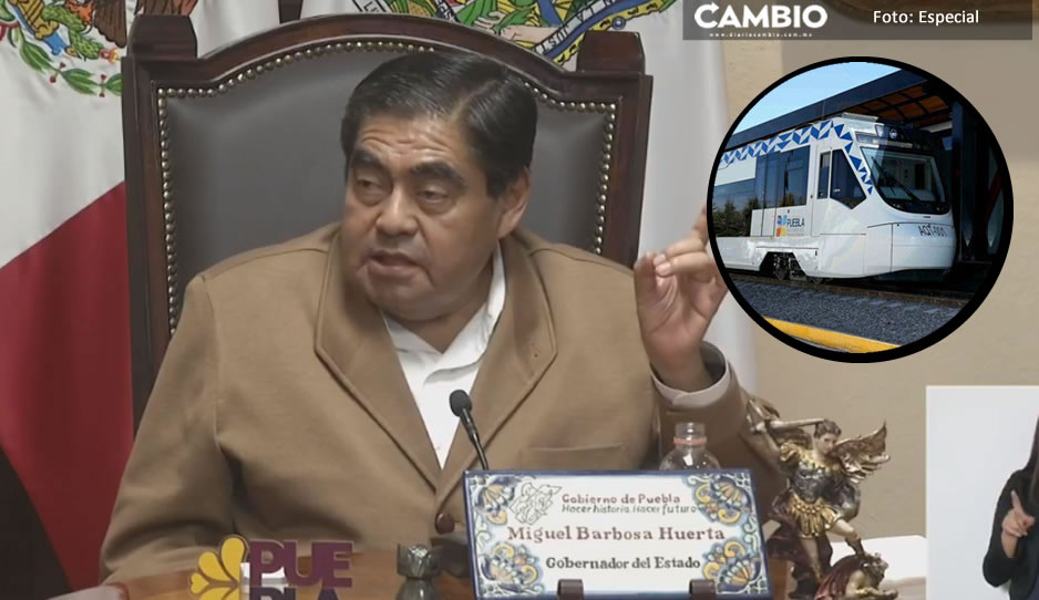 No se le dio concesión a CCE por querer vagones del Tren Turístico regalados: Barbosa (VIDEO)