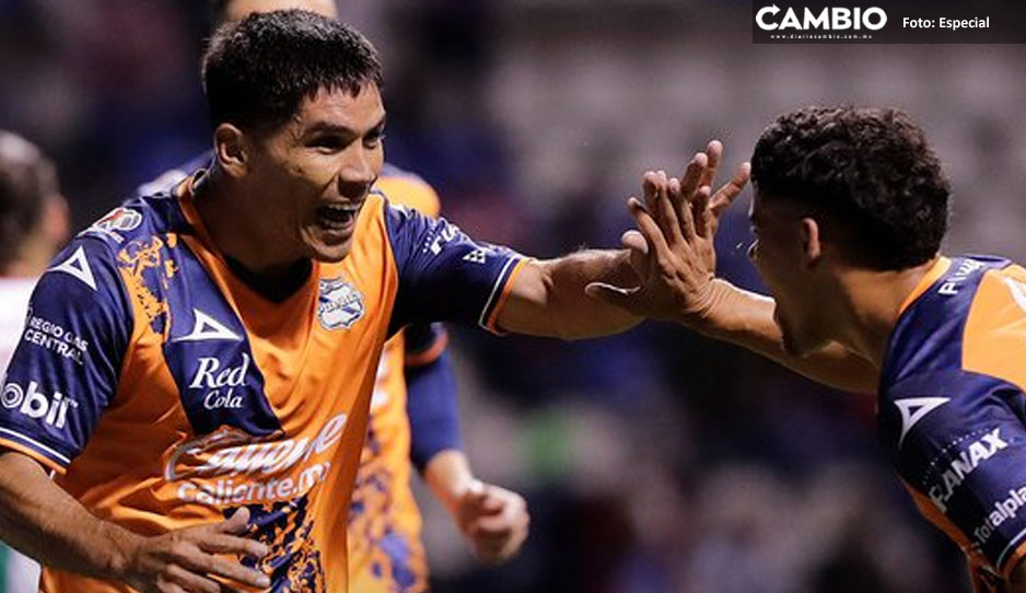 ¡Con ventaja al descanso! Club Puebla vence a Necaxa en los primeros 45 minutos (VIDEO)