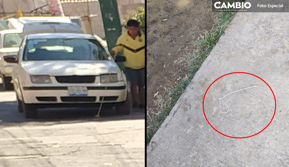 La amarraron para robarle su carro y 10 mil pesos en San Jerónimo Caleras