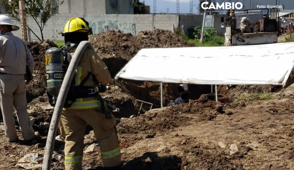 27 horas pasaron entre la explosión y el sellado de la toma en Xochimehuacan (FOTOS Y VIDEOS)