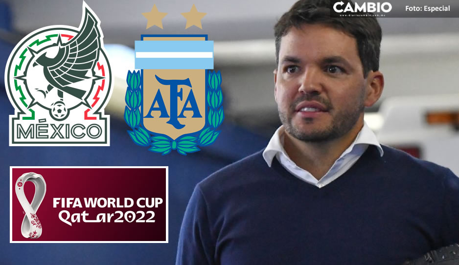 Larcamón asegura que México y Argentina son favoritos para avanzar a octavos de final en Qatar
