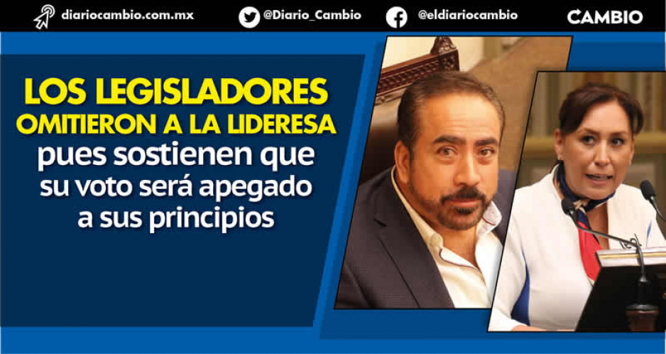 Micalco y Lupita Leal rechazan línea de Augusta de avalar el tarifazo del DAP y votarán bajo su criterio (FOTOS)