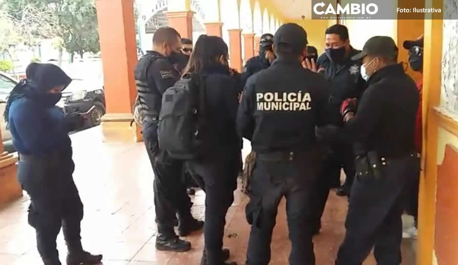 Sólo siete de los 29 policías de Tlalancaleca están acreditados para ejercer sus funciones