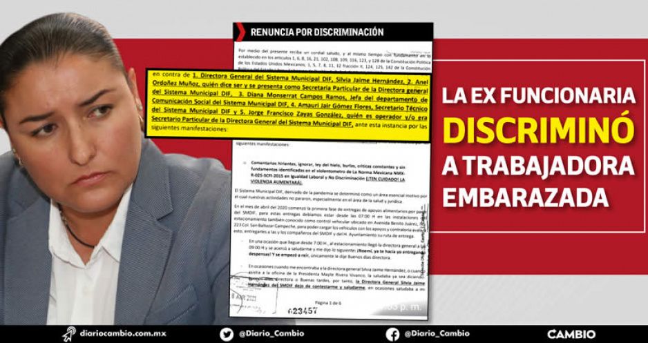 Silvia Jaime dejó el DIF Municipal por denuncias de acoso laboral en su contra