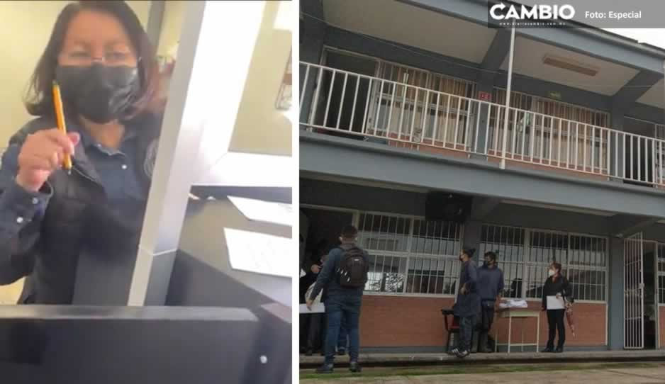 Bachillerato Quetzalcóatl niega inscripción a alumno por no pagar cuota (VIDEO)