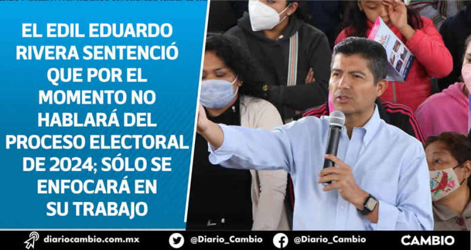 Lalo Rivera no sucumbe: más cerquita del 2024 estaré diciendo qué voy hacer