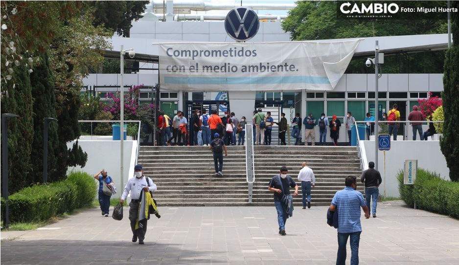 ¡Alerta en la Volkswagen ante la tercera ola! Trabajadores denuncian falta de medidas en la planta