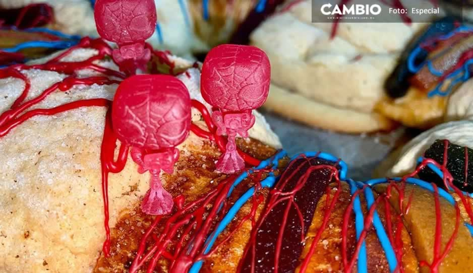 ¡Tienes que probarlas! Lanzan Roscas de Reyes de Spiderman (FOTOS)