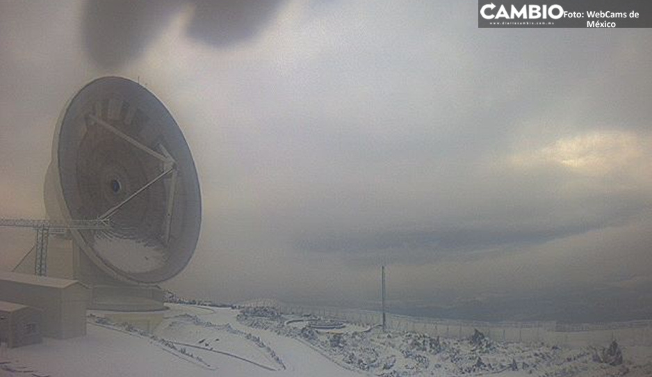 ¡Puebla un témpano de hielo! Mucho frío y lluvias se prevén para este lunes