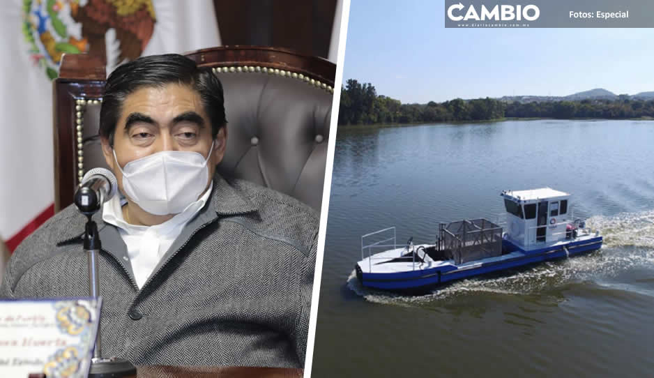 Barcos para limpiar Valsequillo fueron un capricho del gobierno galicista: Barbosa (VIDEO)