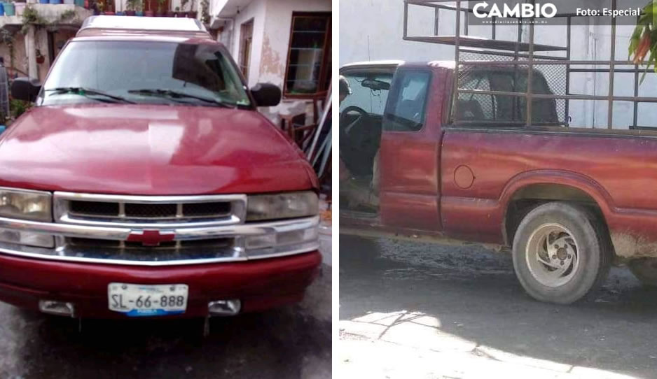 Mientras estaba en el panteón por la muerte de su mamá, le roban su camioneta en Tecamachalco