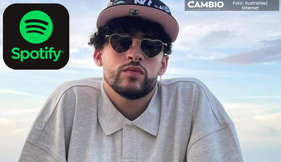 ¡Chale! Canciones de Bad Bunny pierden popularidad en Spotify tras pleito con fan