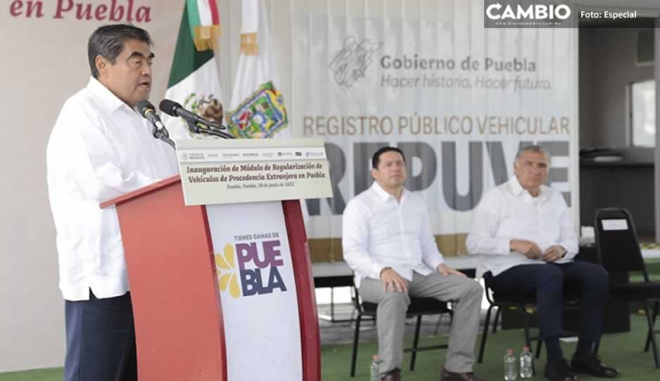 Inauguran Módulo de Regularización de autos “chocolate” en Puebla (VIDEO)