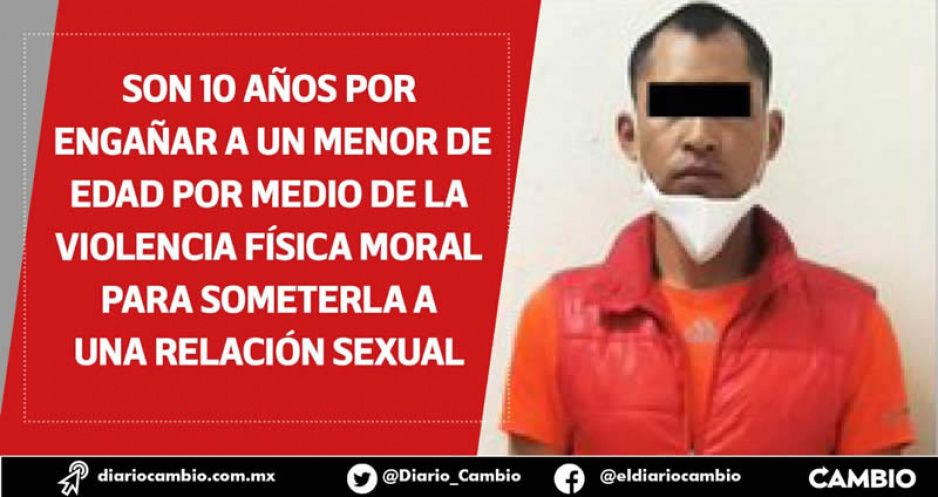 Hasta 90 años de cárcel podría alcanzar pedófilo de Texmelucan por violar a su hija a lo largo de cuatro años