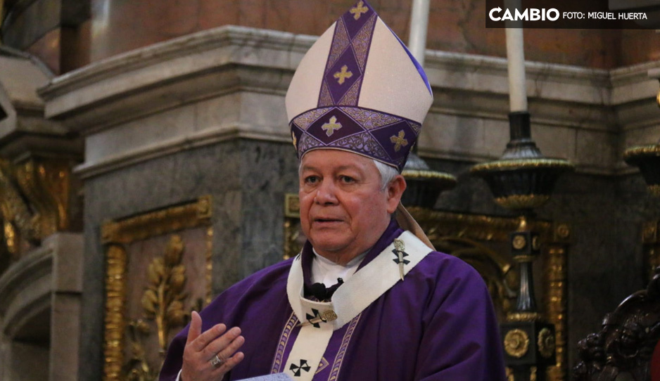 Arzobispo de Puebla pidió por el descanso de Miguel Barbosa en la misa dominical