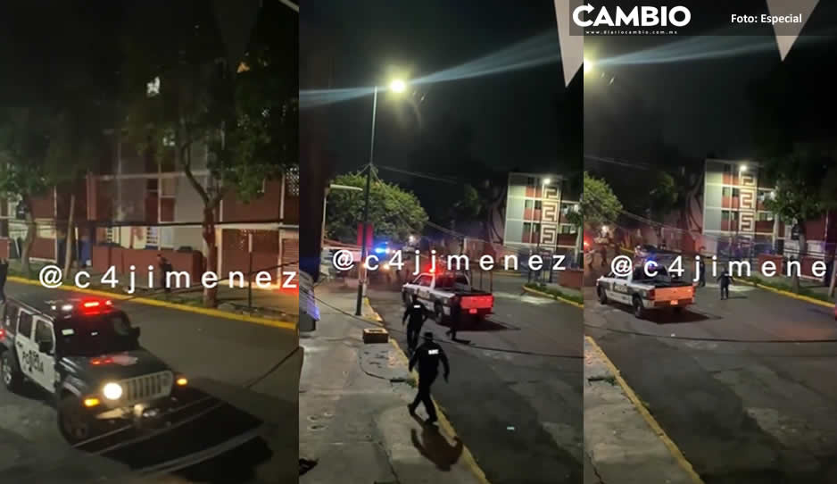 FUERTE VIDEO: Ataca a policías con un cuchillo hasta que lo calman a balazos