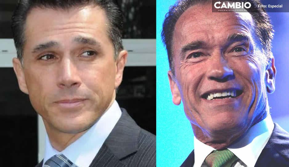 Sergio Meyer se compara con Arnold Schwarzenegger: es actor y él fue gobernador de California