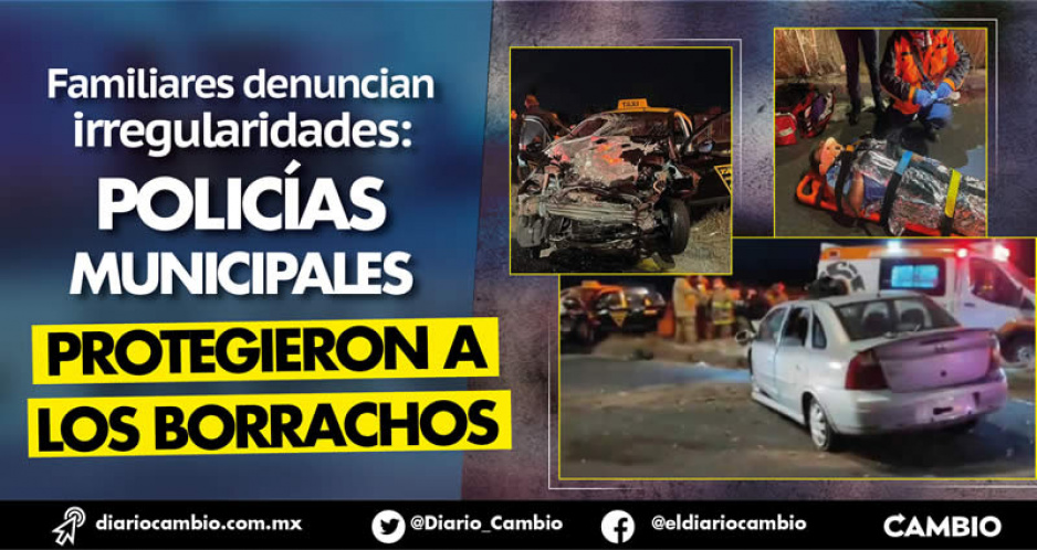 Borrachos matan a abuelitos y nieto en choque pero la FGE los deja libres (FOTOS)