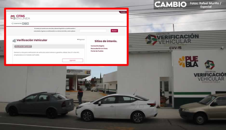 ¿Ya te toca?  Aquí te decimos cómo sacar tu cita para la verificación vehicular en Puebla