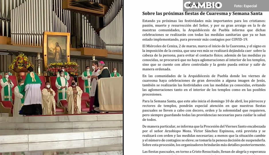 ¡Alístate! Sí habrá procesión de Viernes Santo en Puebla