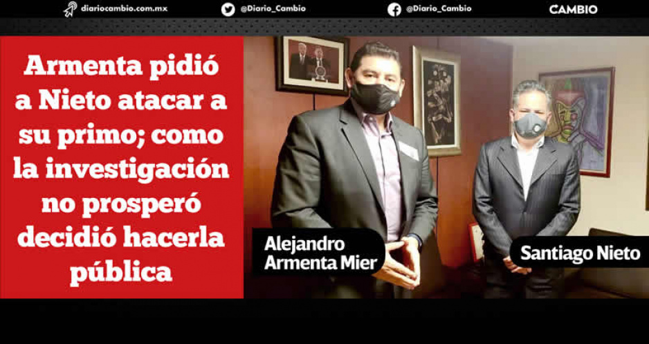 Armenta y Estefan detrás del complot vs CAMBIO, Mier y Rueda (FOTOS Y VIDEO)