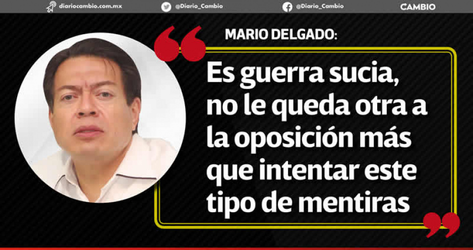 Mario Delegado defiende a Ignacio Mier: la oposición lo ataca por su trabajo en San Lázaro (VIDEO)