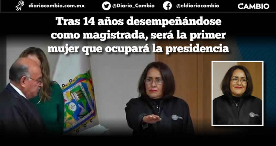 Margarita Gayosso hace historia y se convierte en la primera presidenta del TSJ tras la renuncia de Héctor Sánchez (VIDEO)