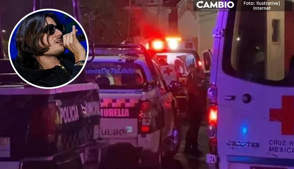 Se desata balacera al acabar concierto de Danny Ocean en Morelia; deja un muerto y 8 heridos