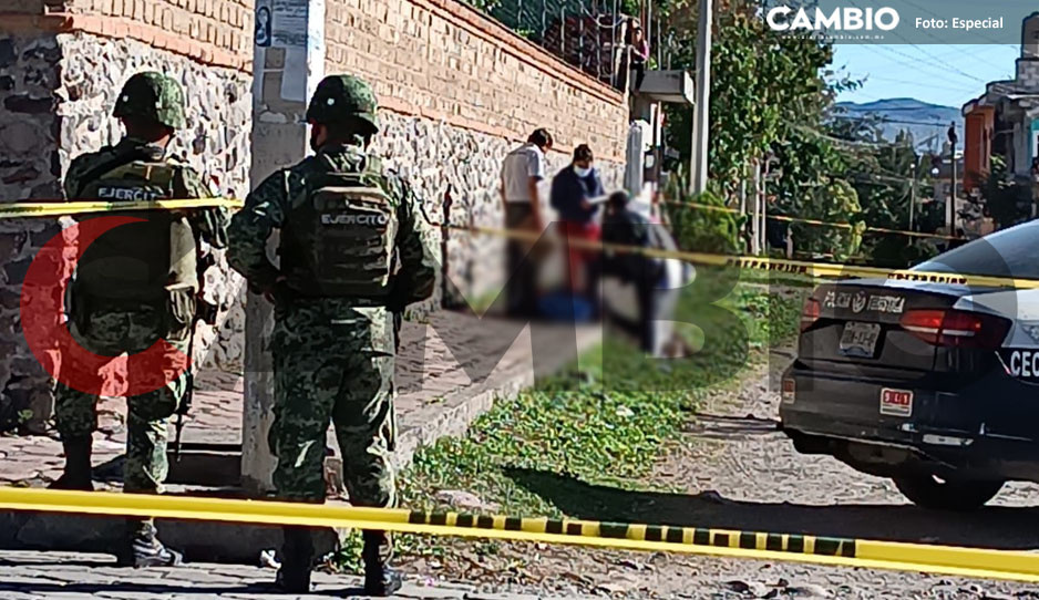 Ebrio pierde la vida al caer en calles de Atlixco