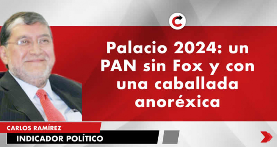 Palacio 2024: un PAN sin Fox y con una caballada anoréxica