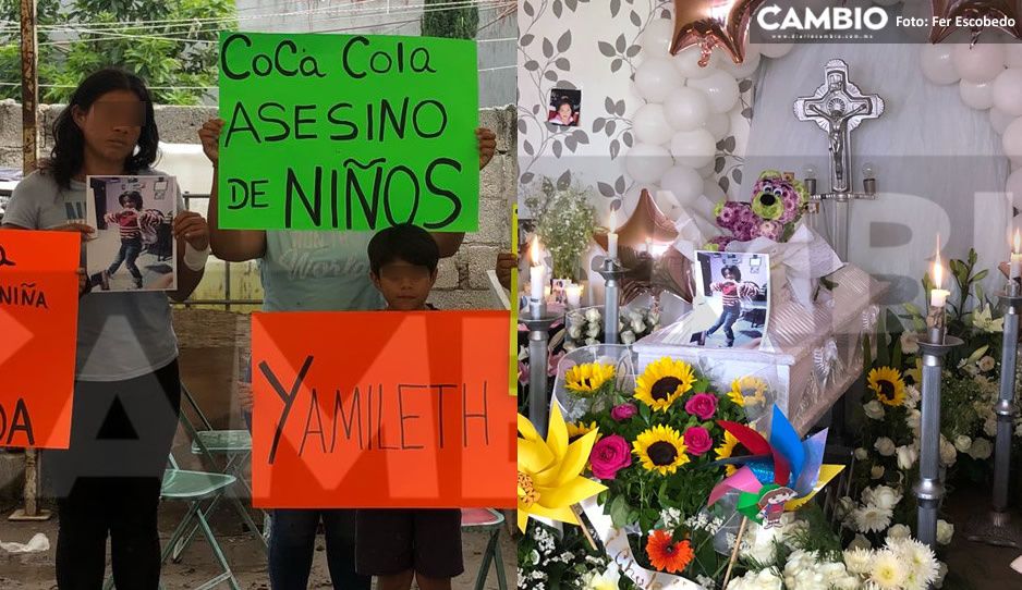 Coca-Cola asesino de niños: así familiares claman justicia durante funeral de niñita Yamileth (VIDEO)