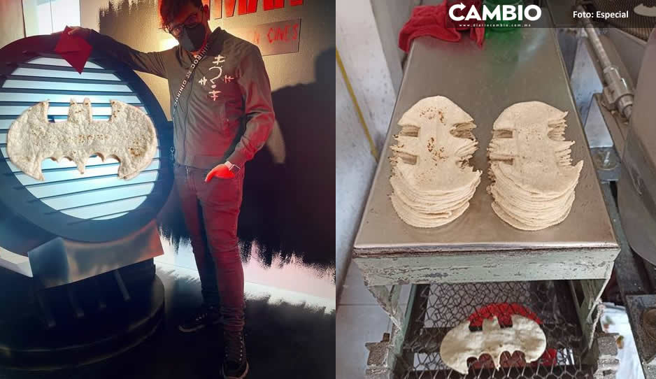 ¡OMG! Tortillería crea las &#039;Batitortillas&#039; y causa furor en redes