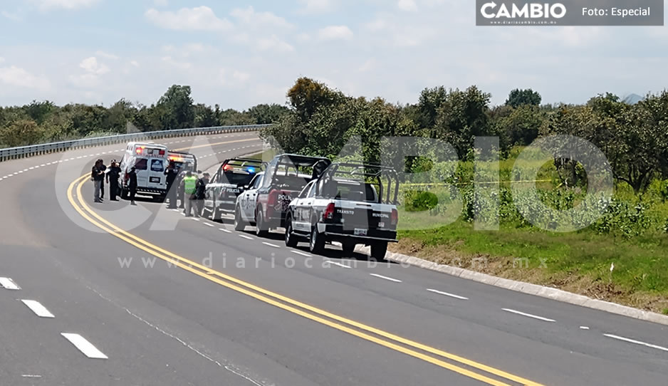 Localizan cadáver de un hombre con lesiones de arma blanca en Huejotzingo