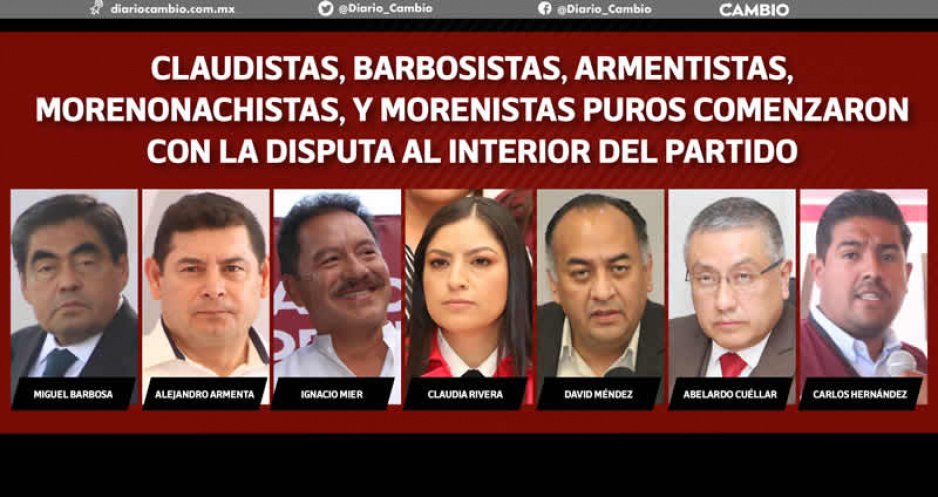 Inicia “guerra civil” por dirigencia de Morena: abren registro de afiliación y de aspirantes a consejeros estatales
