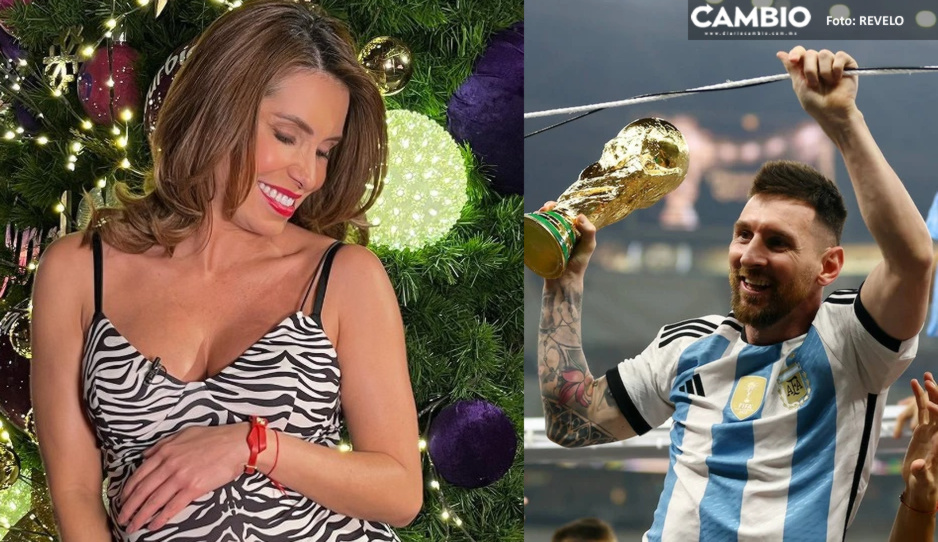 ¿Andrea Escalona le pondrá Messi a su hijo? Esto fue lo que publicó