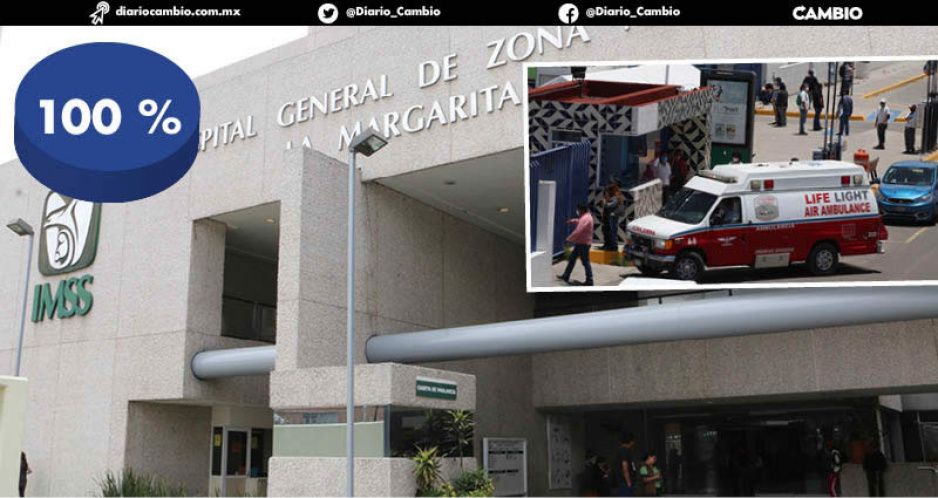 Alcanzan diez hospitales poblanos 100 % de ocupación