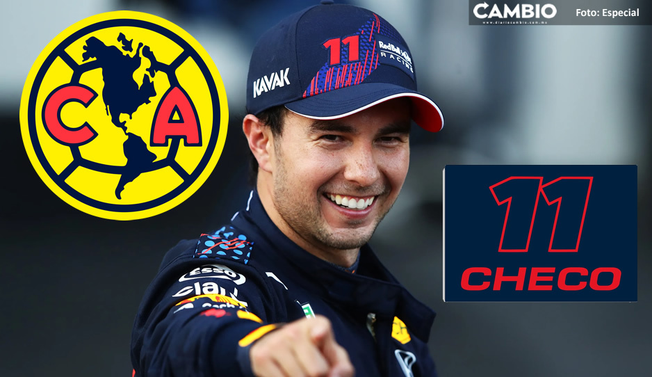 Checo Pérez revela que usa el número 11 en Fórmula Uno para homenajear a su ídolo del América