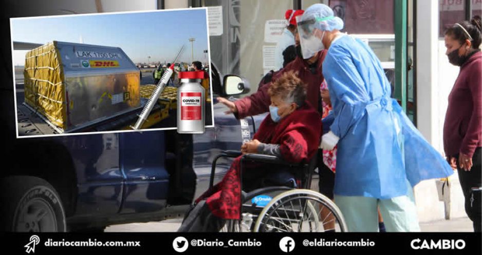 Federación repartió casi 440 mil vacunas de la esperanza, a Puebla le tocaron más de 14 mil