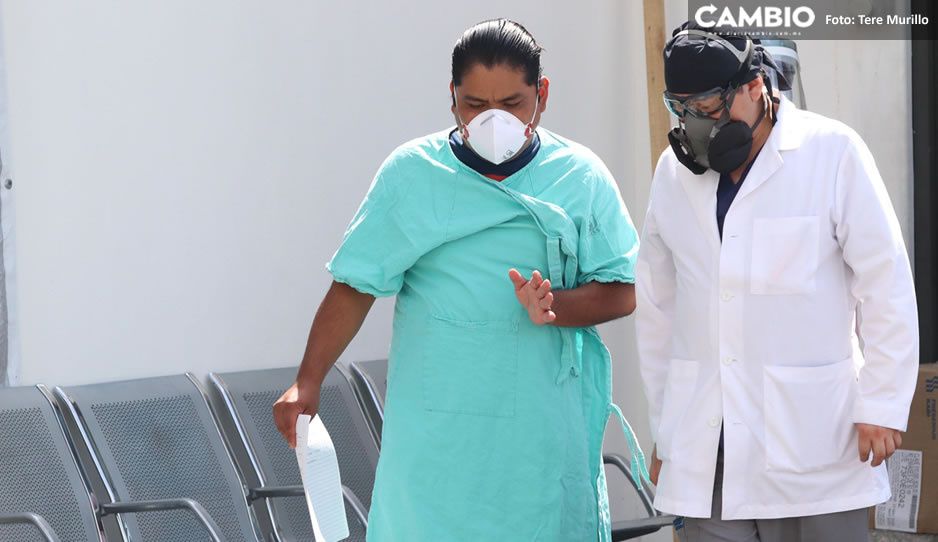 COVID se mantiene a la baja; reportan 159 contagios, 40 muertos y 391 internados en Puebla